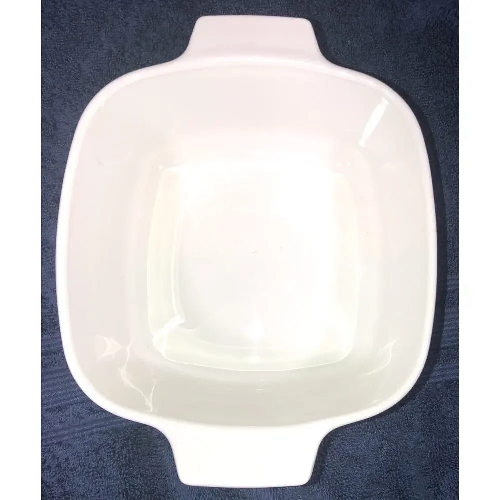 CorningWare 1.5 Quart Square Casserole Dish Lid Blue Birds A-1 1/2- B